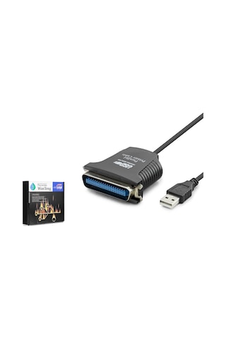 Hadron Hdx7526 Usb Paralel Lpt Prınter Kablo 80cm Siyah Hadron Hdx7526 Usb Paralel Lpt Prınter Kablo 80cm Siyah