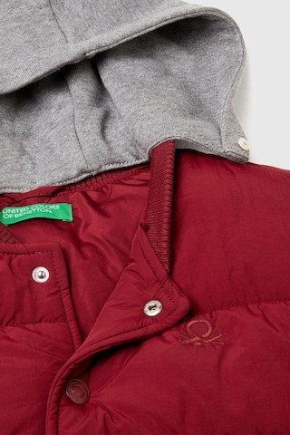 United Colors Of Benetton Erkek Çocuk 2ıggcj012-25k Puffer Yelek Bordo-2136 Bordo