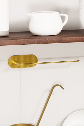 Paslanmaz Çelik Gold Kağıt Havlu Askısı,rulo Kağıt Havluluk,kağıthavlu Asacağı Yapışkanlı Gold