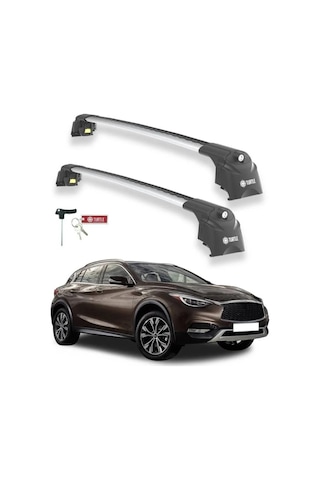 Turtle Infiniti Qx30 H15 2016-2019 Ara Atkı Air2 Gri