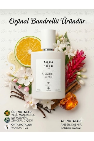Aqua Di Polo Omodeo Sense Edp 50 Ml Kadın Parfüm