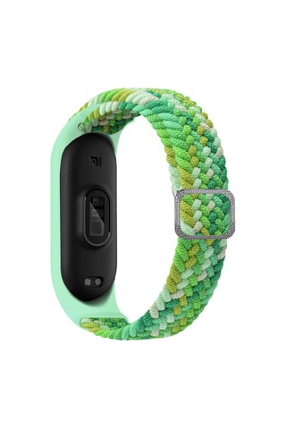 Xiaomi Mi Band 3 Krd-49 Örgü Kordon-mavi-beyaz