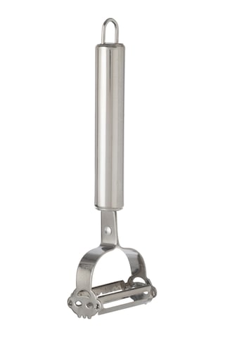 Mudo Home Handy Metal Saplı Çıftlı Taraflı Soyacak Gri