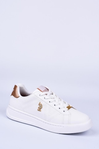 U.S. Polo Assn. U.s Polo Assn. Exxy Beyaz Günlük Rahat Sneaker Beyaz