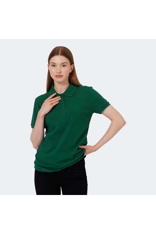 Slazenger VERA I Kadın Polo Yaka Yeşil Tişört