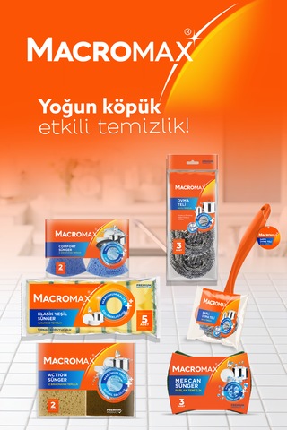 Handy Sünger Büyük Gözenekli Temizlik Süngeri X4