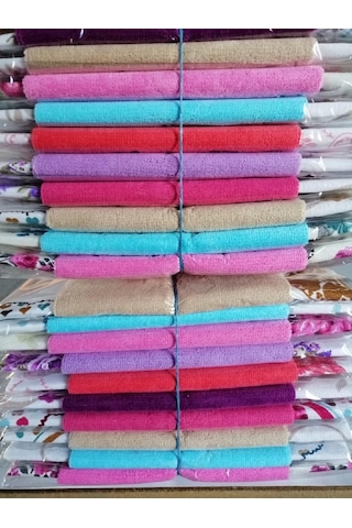 Nivemeshome Bej Kadife Havlulu Mutfak Önlüğü Bej