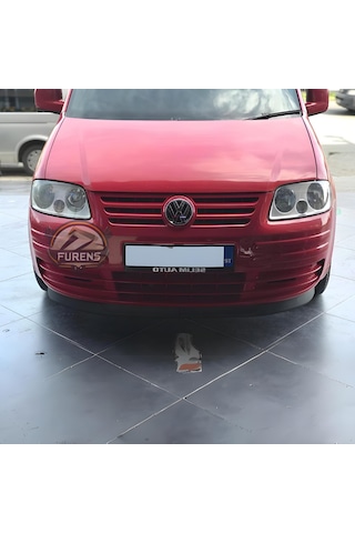 Volkswagen Caddy Mk3 2005-2010 Uyumlu H Lip Esnek Ön Lip 2 Parça Karlık Ön Ek Tampon Altı Dill