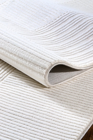 Perla 4031 Krem Uzun Ömürlü Yumuşak Polyester Halı Krem