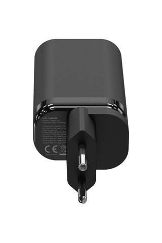Ixtech 6971202170690 Ix-hc2 65w Type-c Ve Usb Portlu Seyahat Tipi Hızlı Şarj Aleti