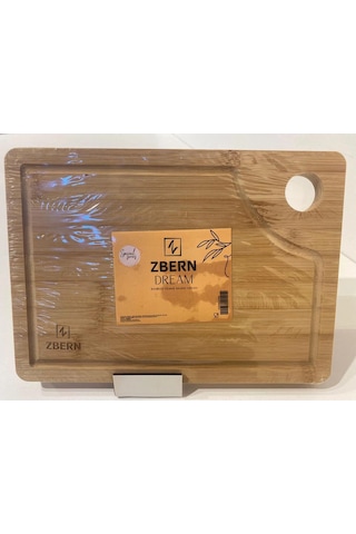 Zbern Dream Bamboo 2'li Premium Ekmeği Kesme Tahtası Renkli