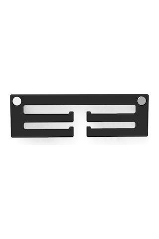 Jms Kişiselleştirilmiş Madalya Askısı Motivasyon Madalyası Vitrin Siyah