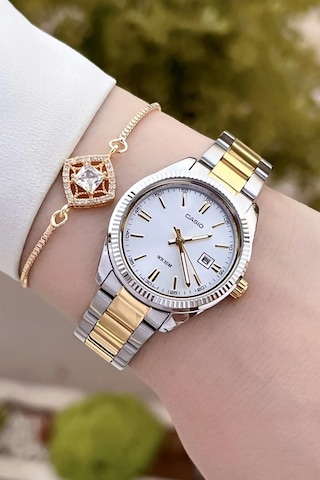 Casio Csgnct80 Kadın Kol Saati Gümüş