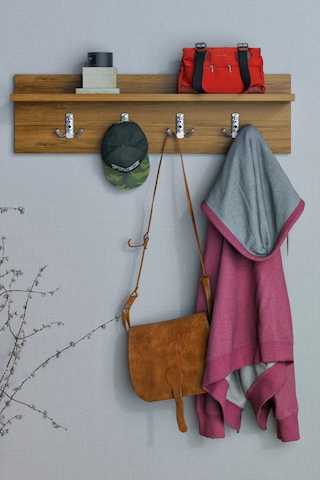 Asela Raflı Anahtarlık Antre Genç Odası Askılığı