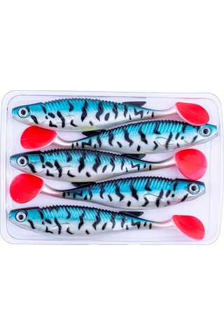 Silikon Balık - 10g 100mm - Fishack Predatorx - Grim