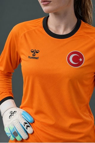 Hummel Royal Milli Takım Kaleci Forma Takımı Neon Turuncu
