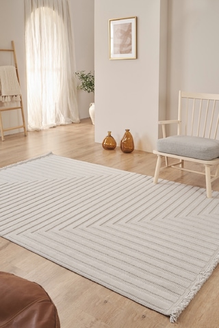 Kaşmir Halı İskandinav Rune Gray 120x180 Cm Gri