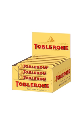 Toblerone Sütlü Çikolata 35 gr 24'lü paket