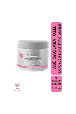 Byphasse Hair Pro Asi Saçlar İçin Koruyucu ve Yatıştırıcı Bakım Maskesi 500 ML
