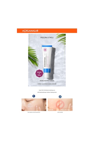 Missha Glikolik Asit İçeren Peeling Etkili Krem APIEU Glycolic Acid Cream 50 ML