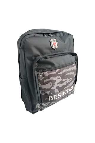 Beşiktaş Orjinal Lisanslı Kolon Detaylı Sırt Çantası, Okul Çnatası, Spor Çantası 25315 Desenli