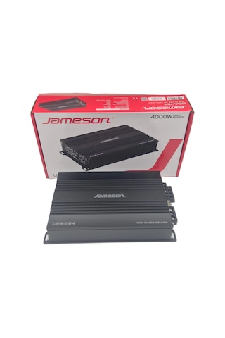 Jameson Amfi - 4000w 4 Kanallı Ses Ve Bass Anfisi - Jameson Usa-764 Amfi