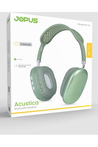 Jopus Acustica Mikrofonlu Bluetooth Kulak Üstü Kulaklık