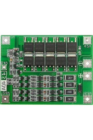 Zenithdeals 4s 16.8v 40a 18650 Şarj Pcb Bms Koruma Levhası Li-ıon Lityum Pil