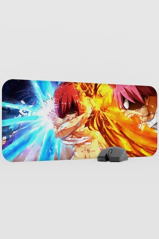 Fairy Tail Anime V3 - 70x30 Xl Gaming Kauçuk Kaymaz Taban Mouse Pad Fare Altlığı