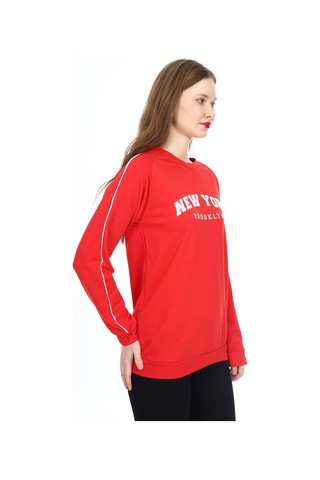 Kadın Sweatshirt Şerit Garnili 0154mvng 001