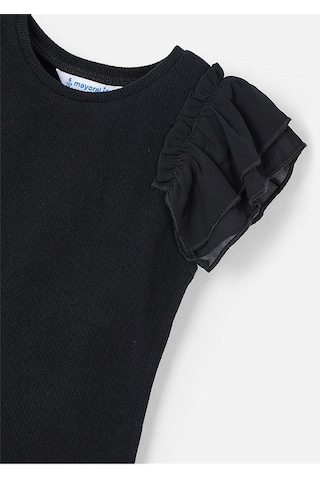 Kız Çocuk Tshirt 3013 4/10 Yaş Siyah