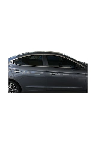 Hyundai Elantra 6 Cam Çerçevesi 14 Prç Krom 2016 ve Sonrası
