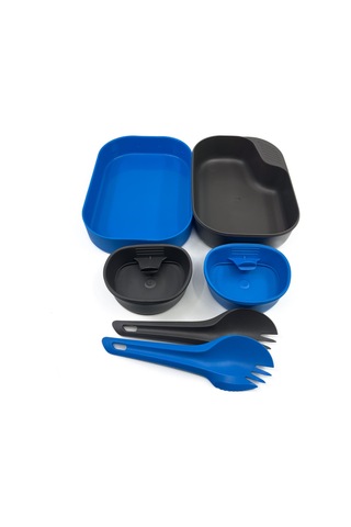Wildo Camp-a-box Duo Light Yemek Seti - Mavi Mavi