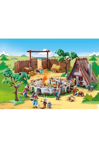 Orjinal Playmobil Asteriks Büyük Köy Festivali Oyun Seti Playmobil 70931