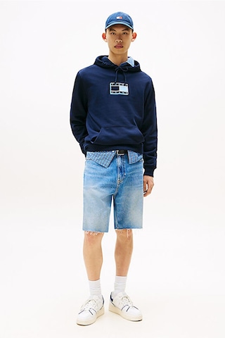 Tommy Jeans Erkek Sweat Dm0dm21623 C1g Lacivert Lacivert