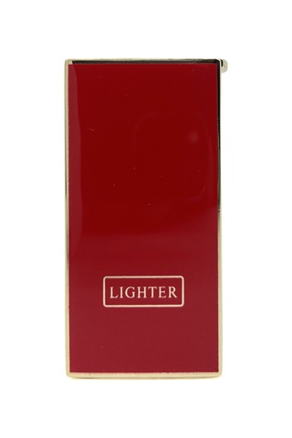 Lighter Klasik Metal Gazlı Çakmak Altın & Kırmızı Tasarım Taşlı Çakmak, Yedek Taşı Ve Özel Hediyelik Kutulu