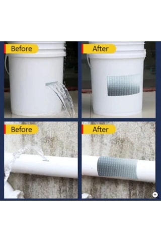 5Mt X 10Cm Süper Güçlü Su Sızdırmaz Çamur Bant Tamir Çatlak Bandı (474219048)