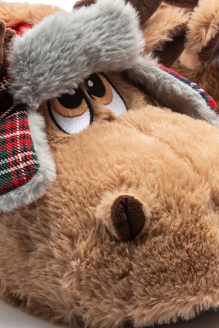 Twigy Divo EE0514 Erkek Hayvanlı Panduf Kahverengi 41/46 Kahverengi