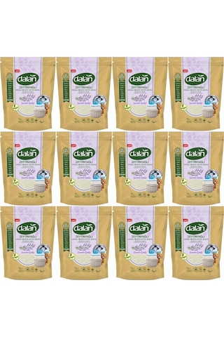 Dalan Lavanta Esintisi Zeytinyağlı Doğal Granül Matik Sabun Tozu 32 Yıkama 12 x 1 KG