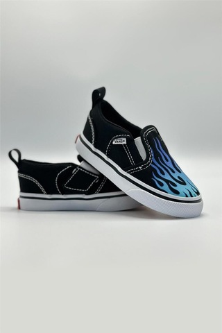 Vans Asher V Çocuk Günlük Ayakkabı Vn0a2z2yba21 Siyah