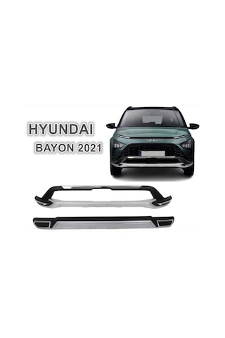 Hyundai Bayon Ön Ve Arka Tampon Koruma 2021+ Uyumlu