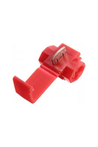 Hızlı Kablo Ekleme Parçası 20 Adet Kırmızı (0.5-1 mm Kablo İçin)