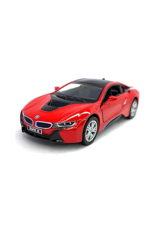 Kinsmart Bmw I8 1 36 Çek Bırak Model Araba kırmızı