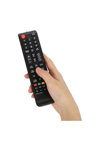 Konesam Samsung Tv Kumandası 2 Adet - Bn59-01303a Uyumlu, Abs Malzeme, Kolay Kullanım, Uzun Mesafe, Aileler İçin Uygun Pil Yok