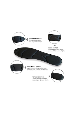 Active Team BC03 Memory Foam, Rahat, Darbe Emici Yumuşak İç Tabanlık
