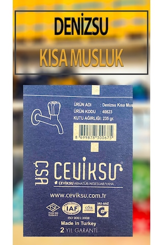 Musluk Kısa Tip