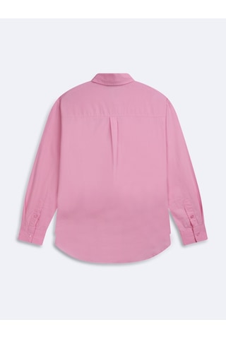 LTB Basic Önü Düğmeli Pembe Gömlek