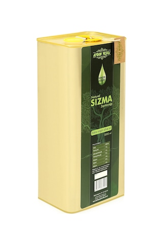 Aydın Yeşili Erken Hasat Naturel Sızma Zeytinyağı Yeni Sezon 5 L