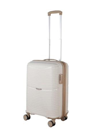 Mçs Group V379 Aura Y.üretim Pp Valiz 55 Cm S21yy100014255 00421 Kemik/şampanya