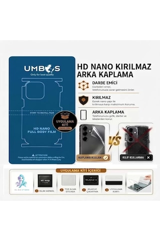 Infinix Smart 10 Plus Uyumlu Full Arka Kapmala Ultra İnce Esnek Ekstra Koruma Hd - Umbos
